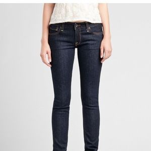 Lucky Low Rise Lola Skinny Jean Sz 4/27 Resin Wash